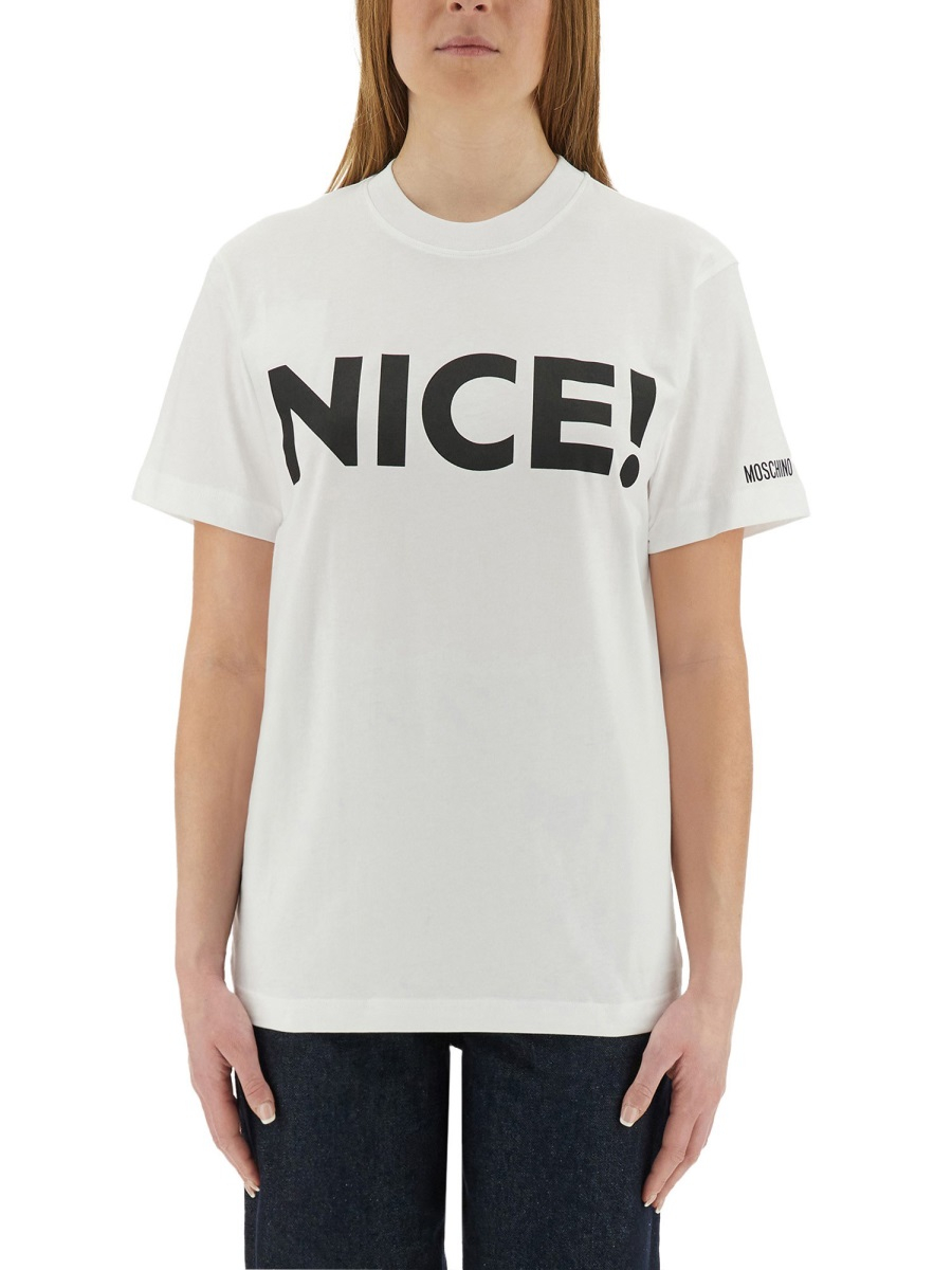 [Moschino] T-shirts Short Sleeve SS25 07140441_1001