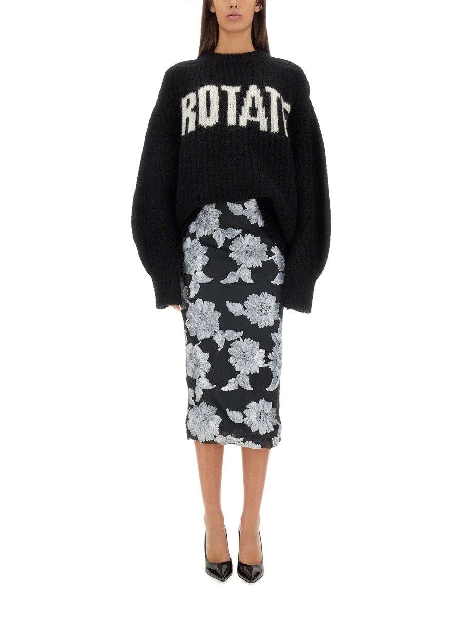 [Rotate Birger Christensen] Long skirt FW24 1130381206_83761206