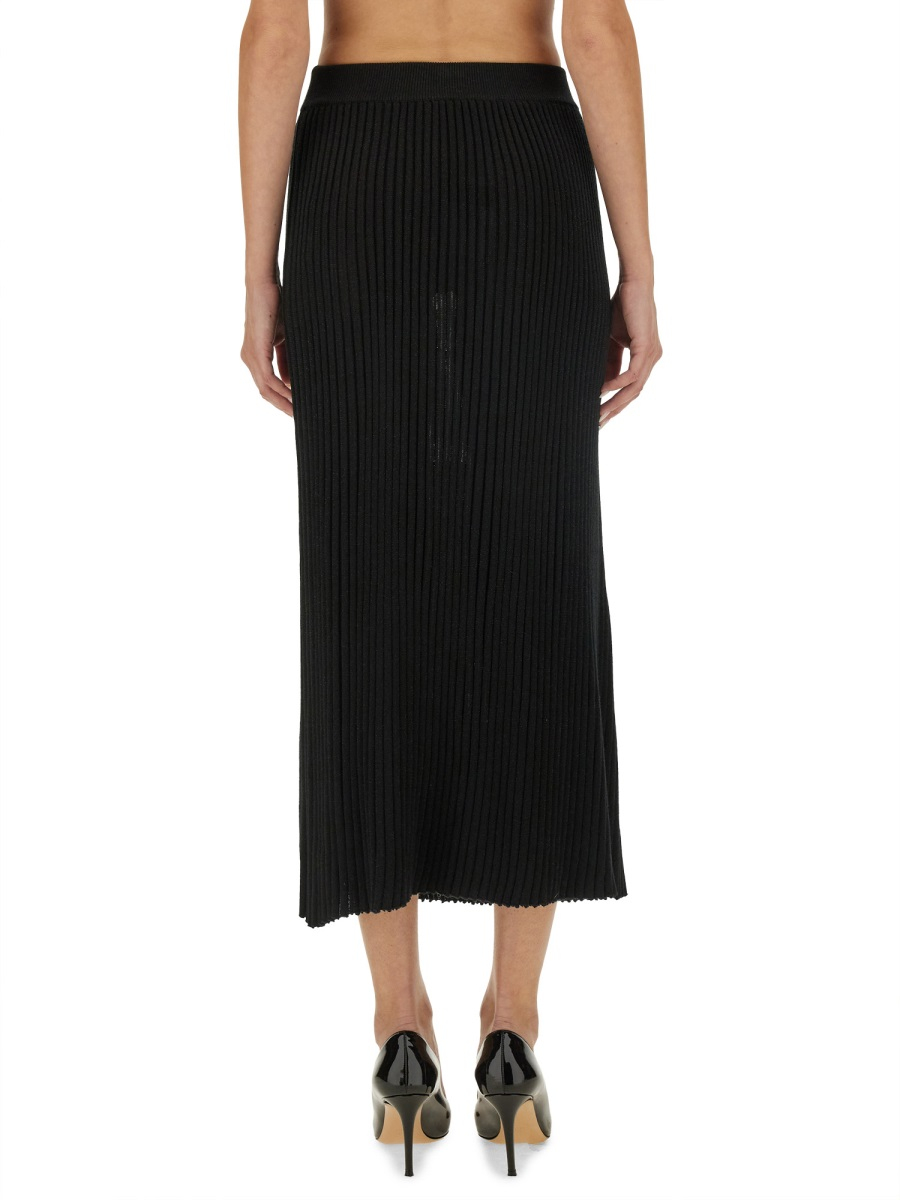 [Kiton] Long skirt FW24 D58725_0100Y