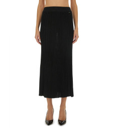 [Kiton] Long skirt FW24 D58725_0100Y