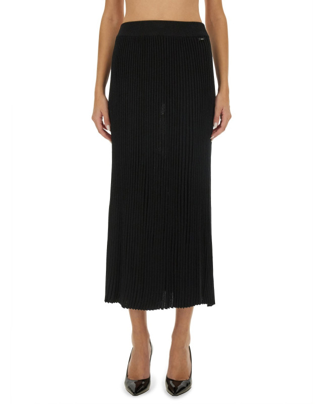[Kiton] Long skirt FW24 D58725_0100Y