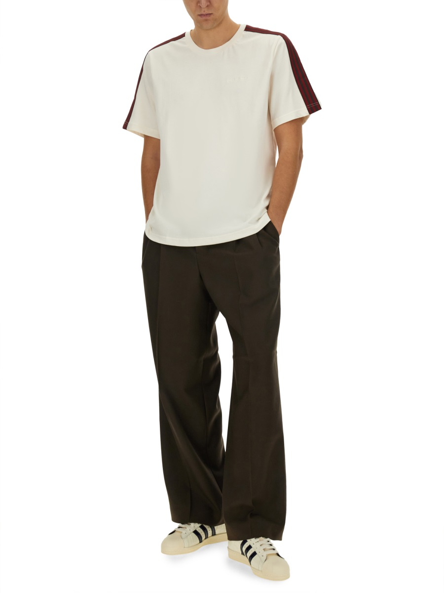 [Adidas X Wales Bonner] T-shirts Short Sleeve FW24 JN8773_WHITE