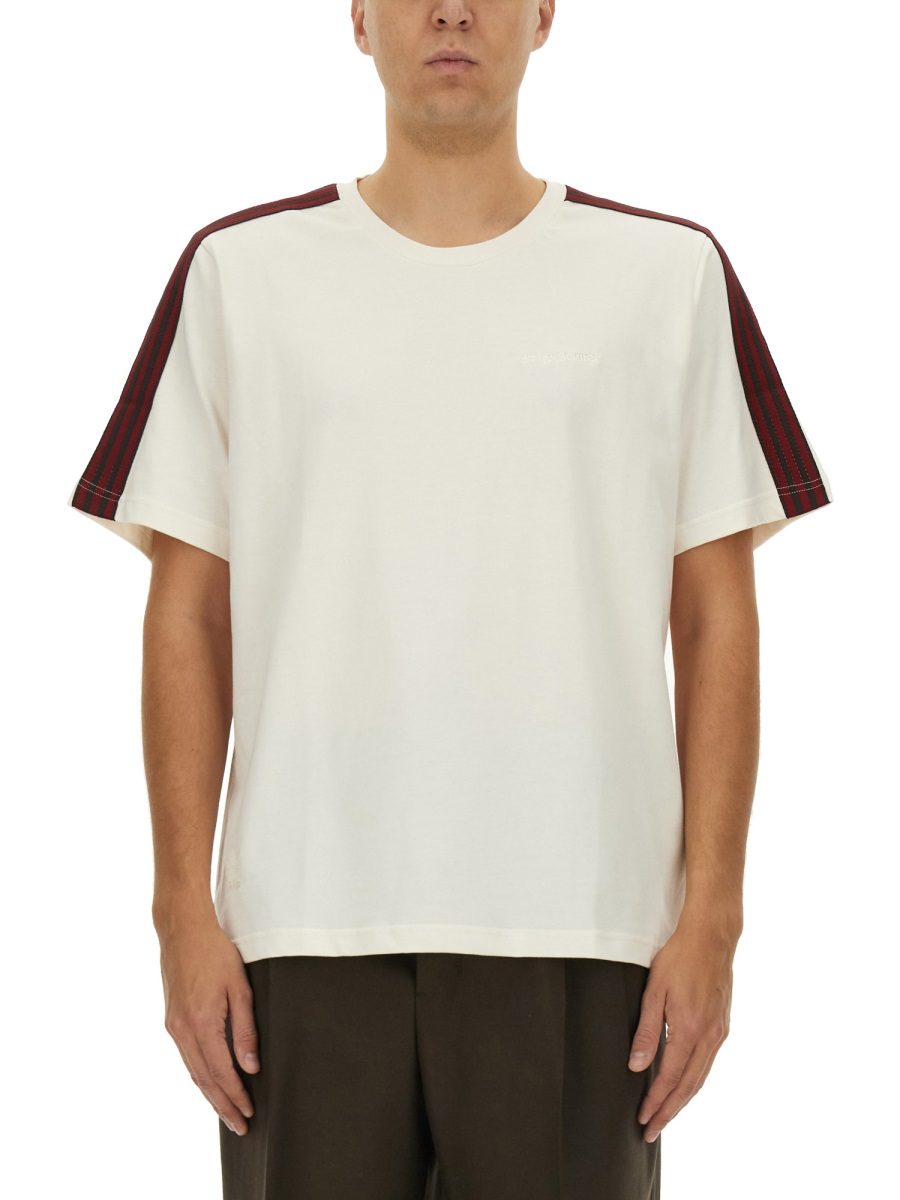 [Adidas X Wales Bonner] T-shirts Short Sleeve FW24 JN8773_WHITE