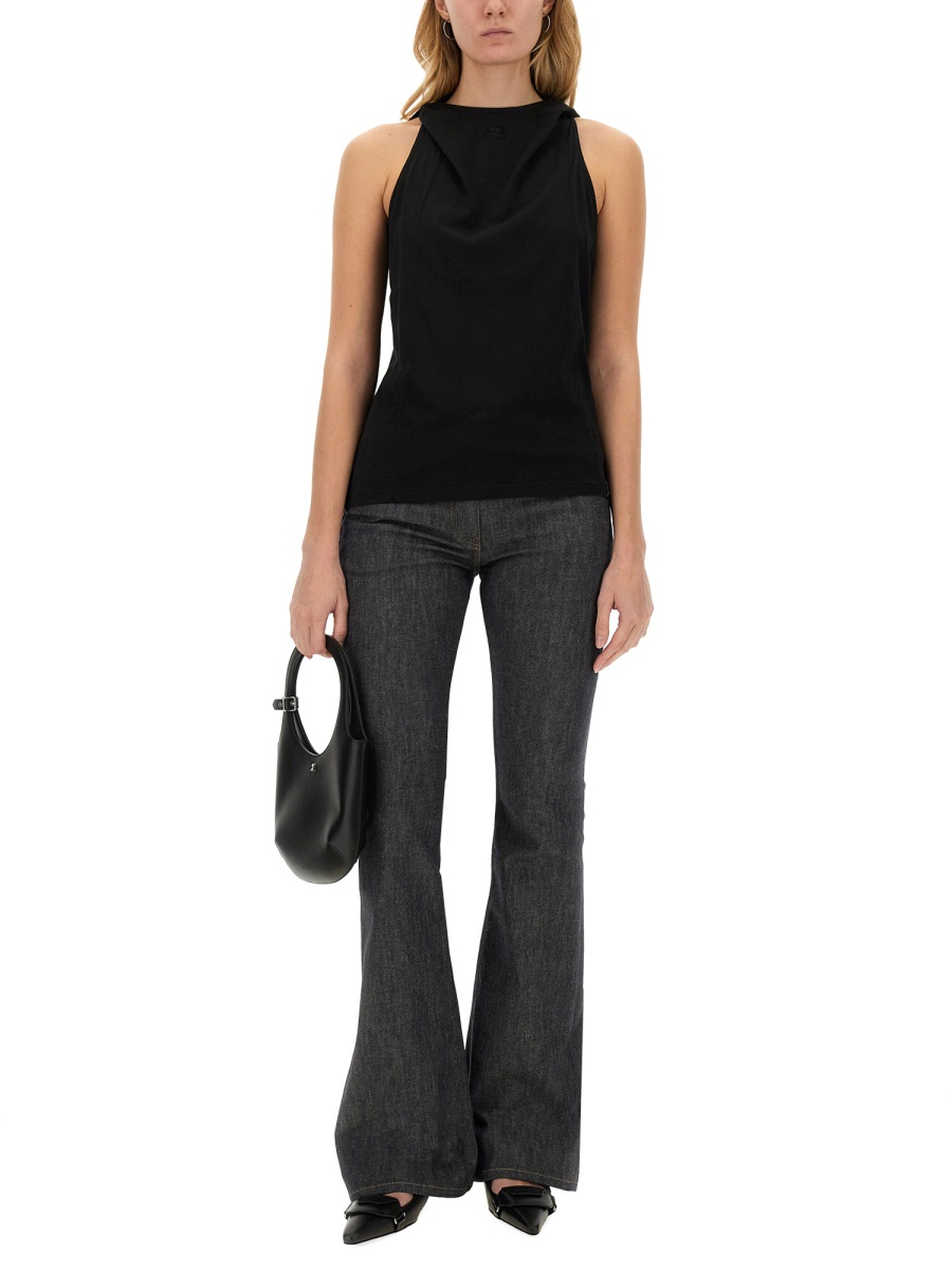 [Courreges] T-shirts Sleeveless FW24 424JDE091JS_01759999