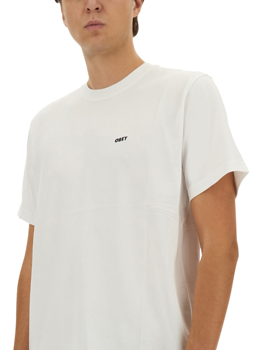 [OBEY] T-shirts Short Sleeve SS25 131080365_WHITE