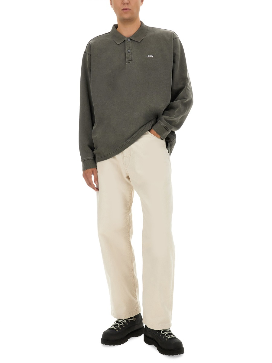 [OBEY] Shirts Long Sleeve FW24 111620088_DIGITALBLACK