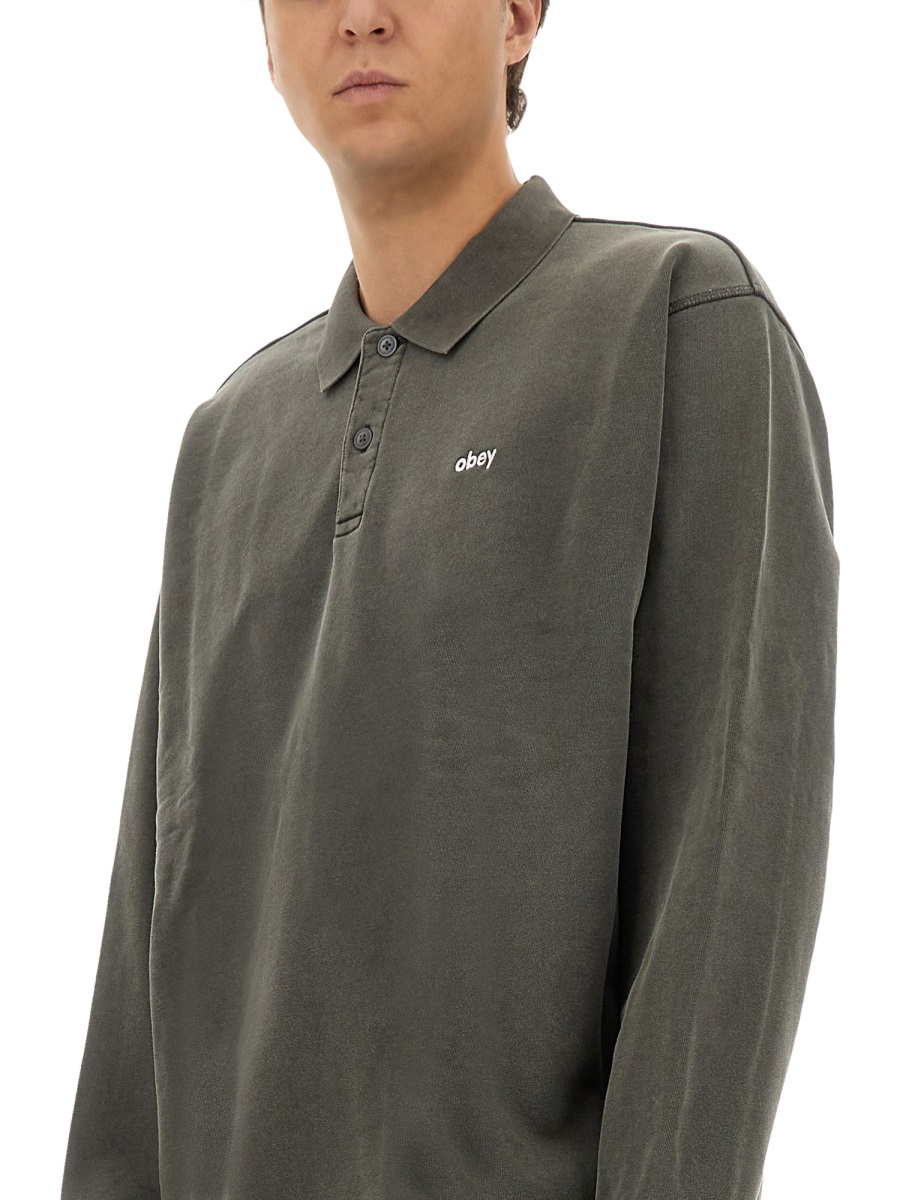 [OBEY] Shirts Long Sleeve FW24 111620088_DIGITALBLACK