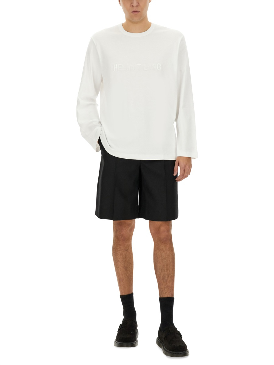 [HELMUT LANG] T-shirts Long Sleeve SS25 O06HM511_100