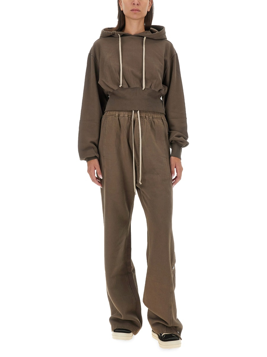 [RICK OWENS DRKSHDW] Hoodie FW24 DS02D2220_FP34