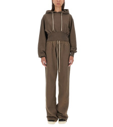 [RICK OWENS DRKSHDW] Hoodie FW24 DS02D2220_FP34