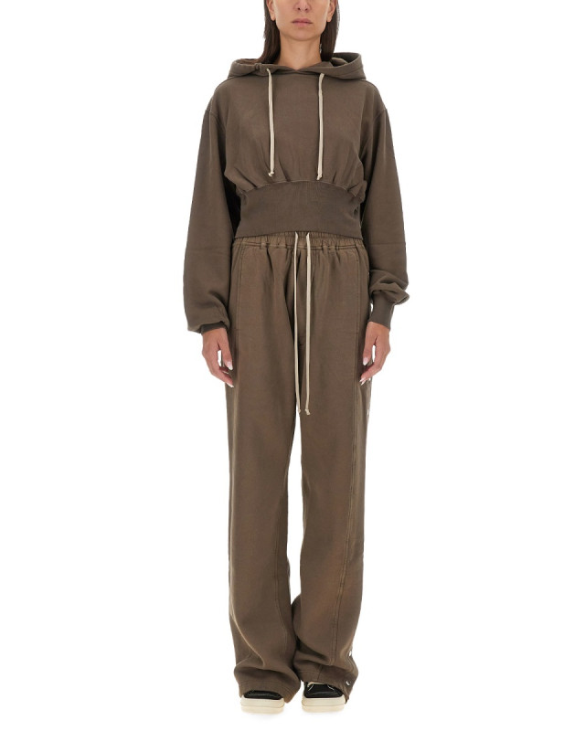 [RICK OWENS DRKSHDW] Hoodie FW24 DS02D2220_FP34