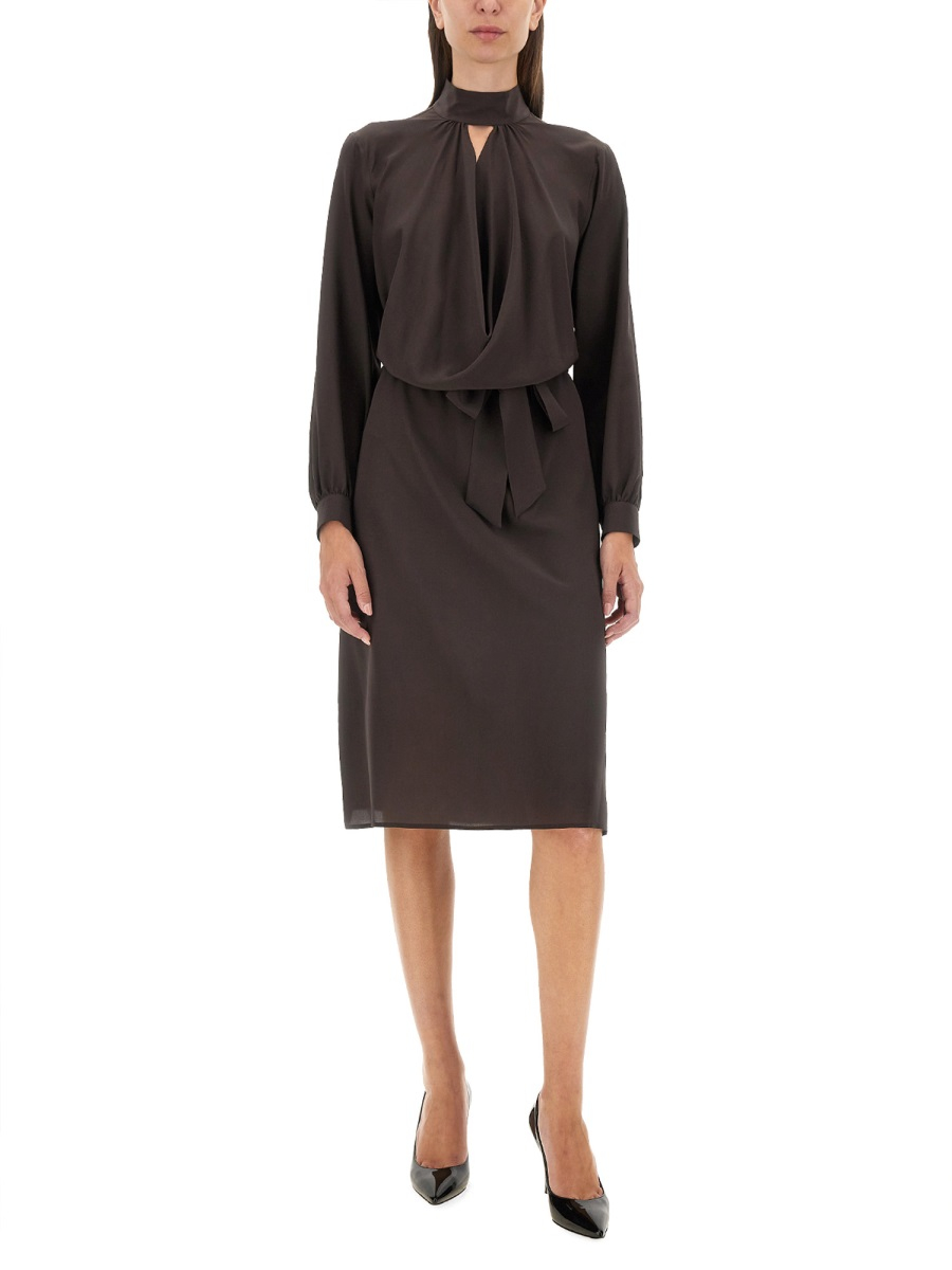 [Kiton] Long sleeve dress FW24 D58336_K0597A01