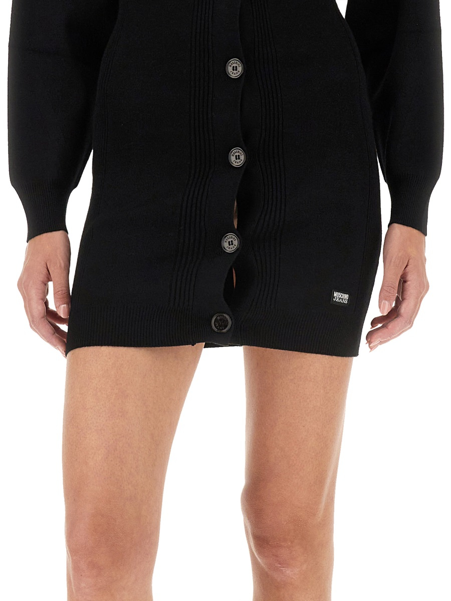 [Moschino Jeans] Long sleeve dress FW24 04938702_0555