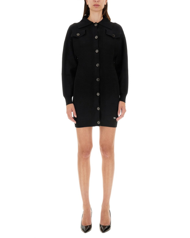 [Moschino Jeans] Long sleeve dress FW24 04938702_0555