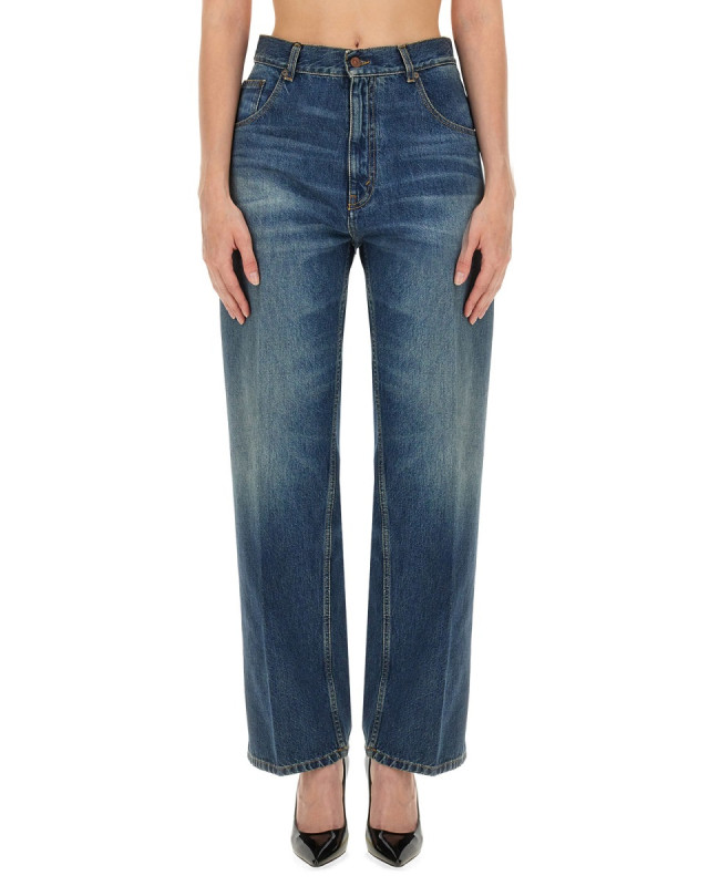 [VICTORIA BECKHAM] Jeans FW24 1324DJE005557A_HEAVYVINTAGEINDIGO