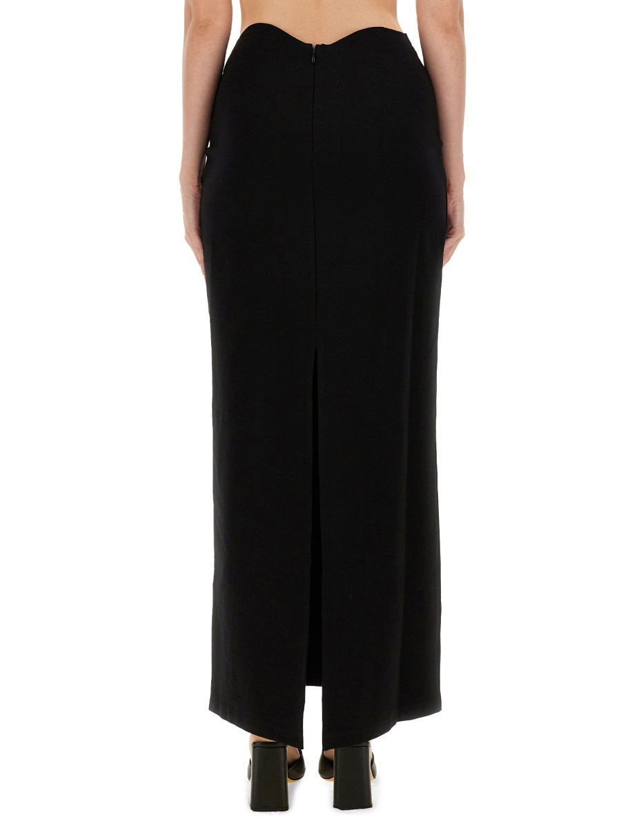 [Staud] Long skirt FW24 R24P6128PT_BLK