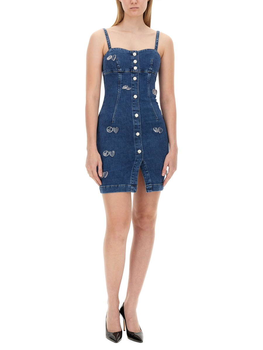 [Moschino Jeans] Sleeveless dress FW24 04038223_1282
