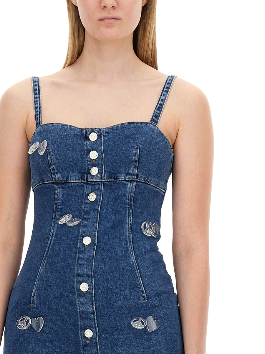 [Moschino Jeans] Sleeveless dress FW24 04038223_1282
