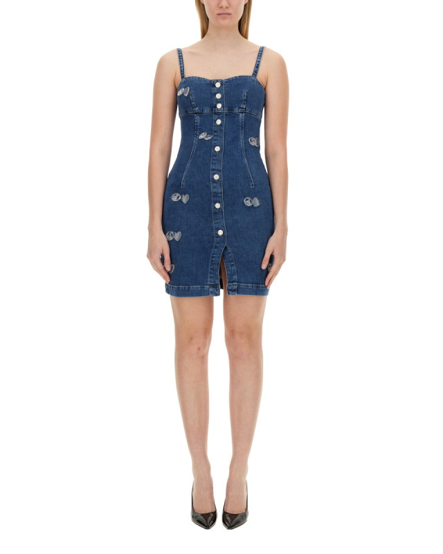 [Moschino Jeans] Sleeveless dress FW24 04038223_1282