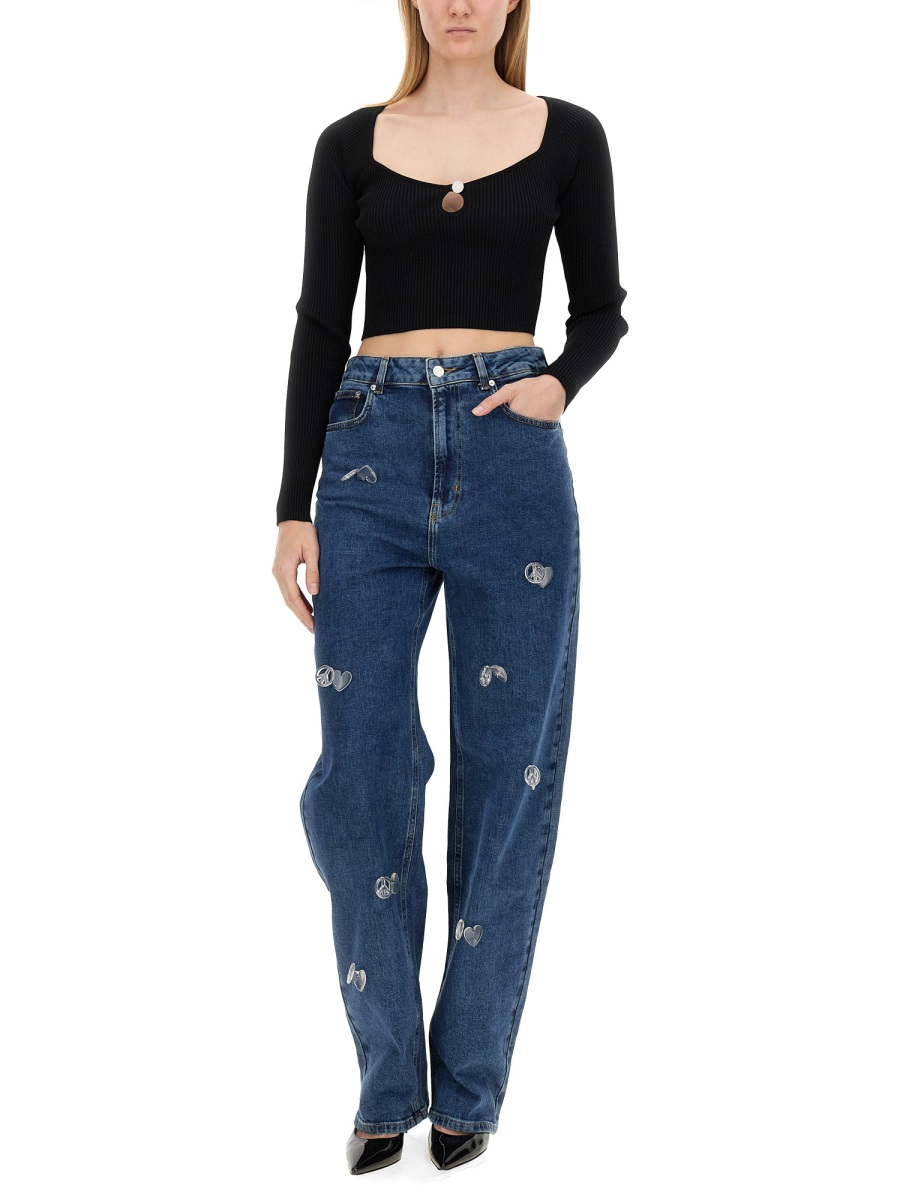 [Moschino Jeans] T-shirts Long Sleeve FW24 09158205_0555