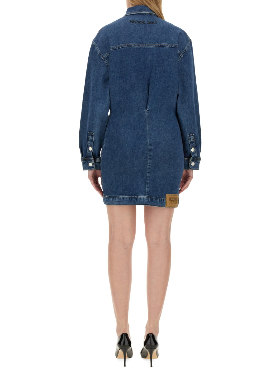[Moschino Jeans] Long sleeve dress FW24 04048223_1282