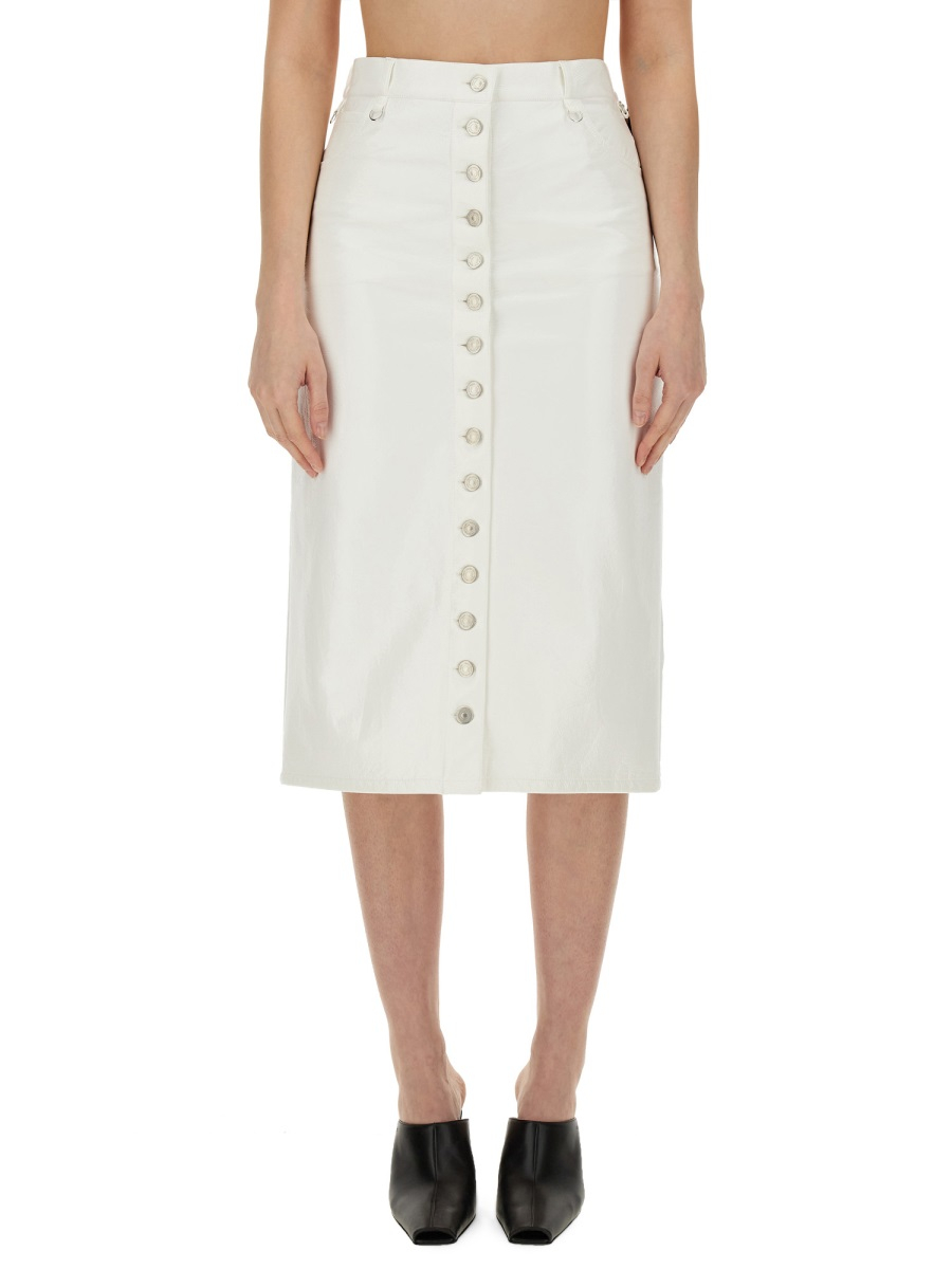 [Courreges] Midi skirt SS24 124CJU155_VY00140001