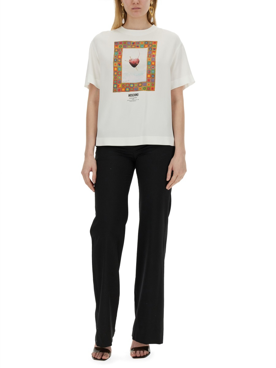 [Moschino] T-shirts Short Sleeve SS24 02170433_1001