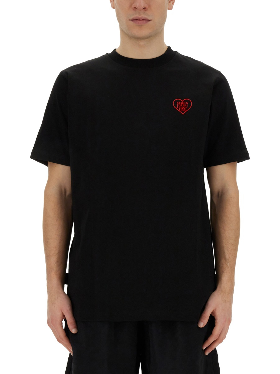 [FAMILY FIRST] T-shirts Short Sleeve FW24 TS2402_BLACK