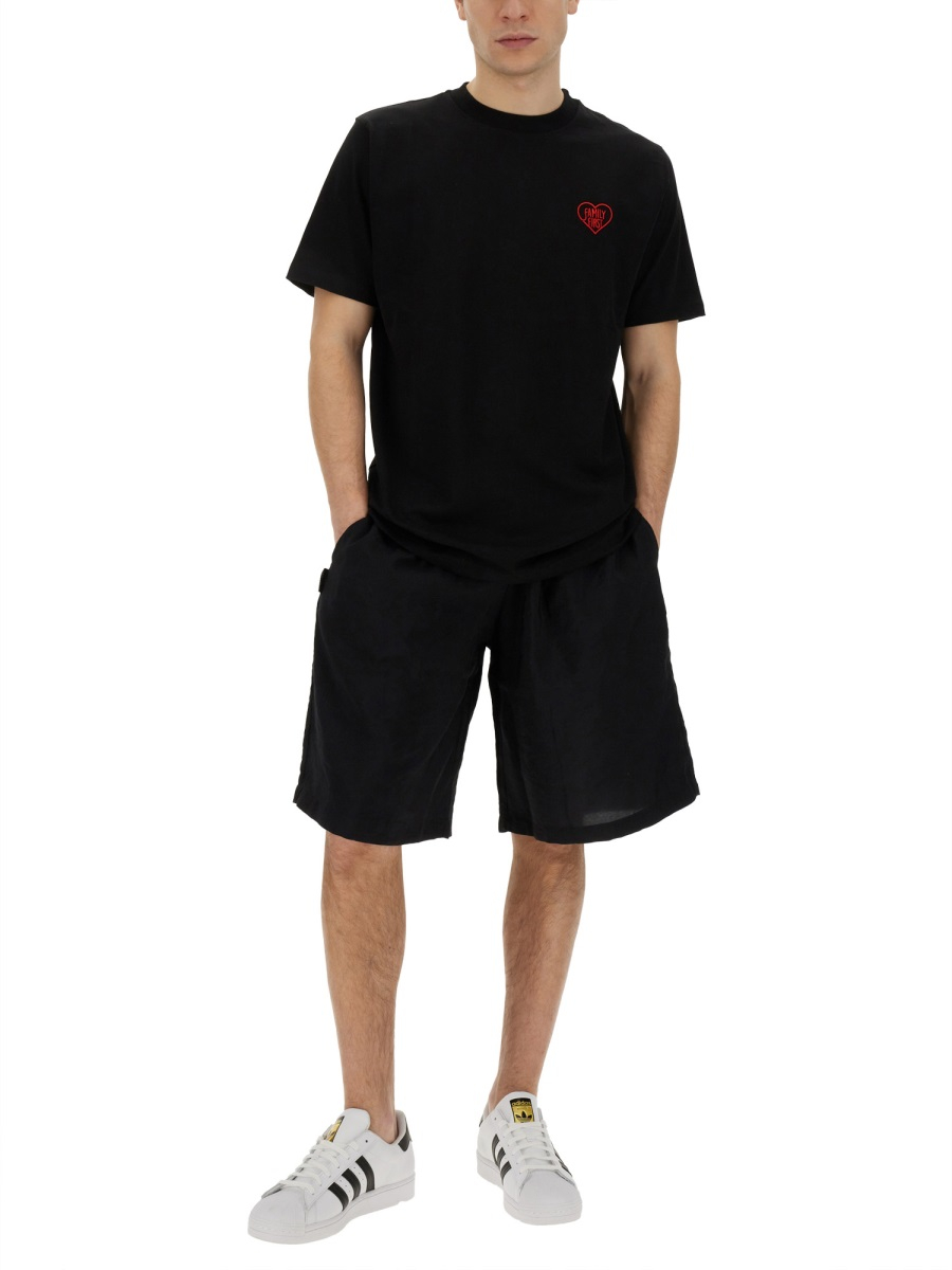 [FAMILY FIRST] T-shirts Short Sleeve FW24 TS2402_BLACK