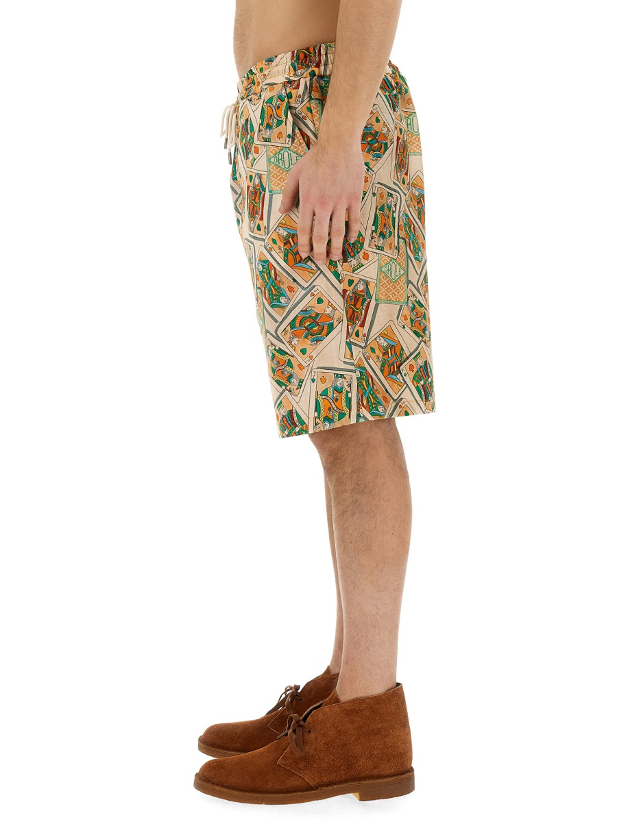 [DROLE DE MONSIEUR] Shorts SS24 BS138_LI002PEACH