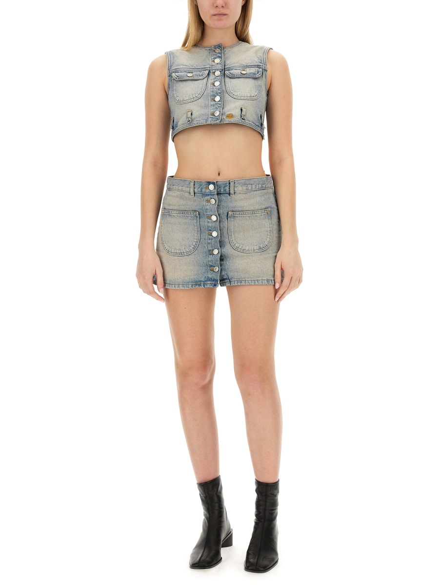 [Courreges] Mini skirt SS24 124DJU156_DE00167011