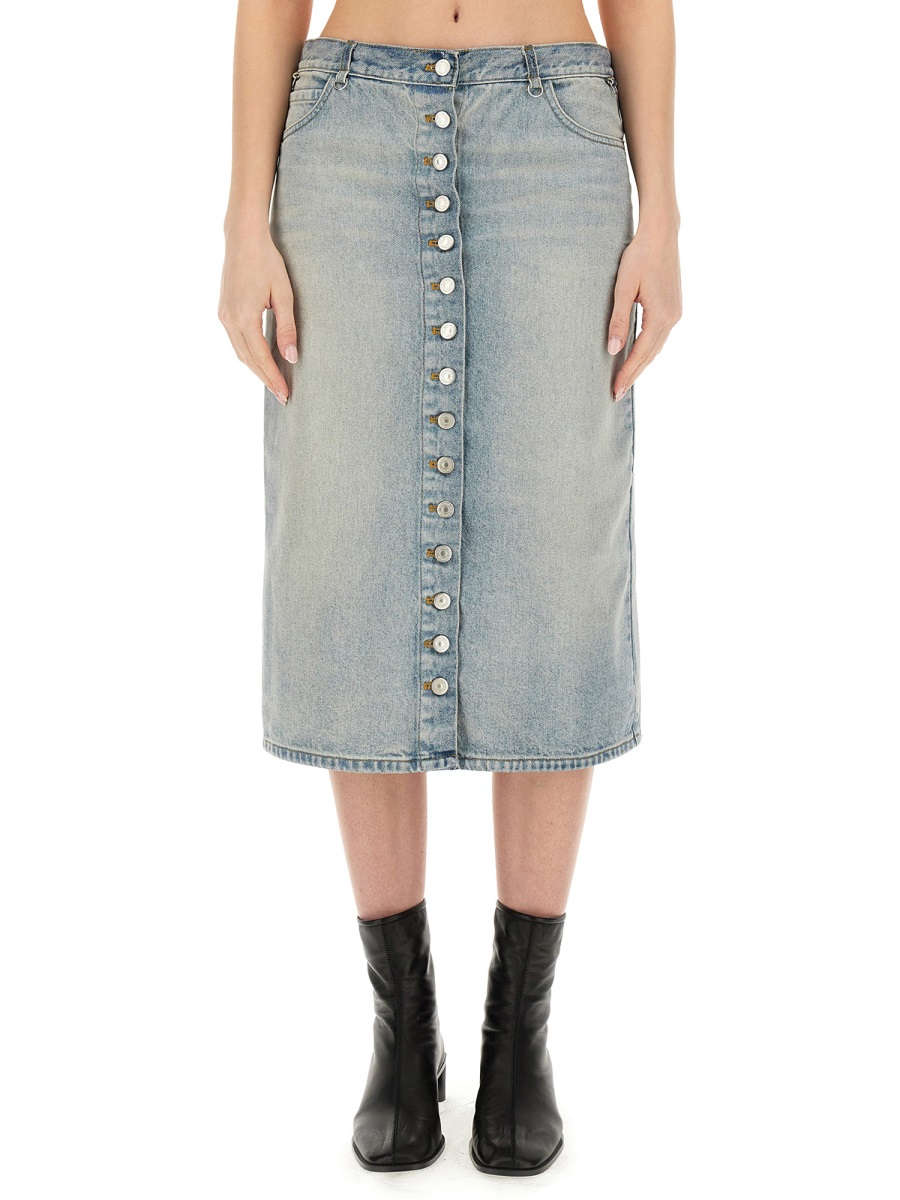 [Courreges] Midi skirt SS24 124DJU155_DE00167011