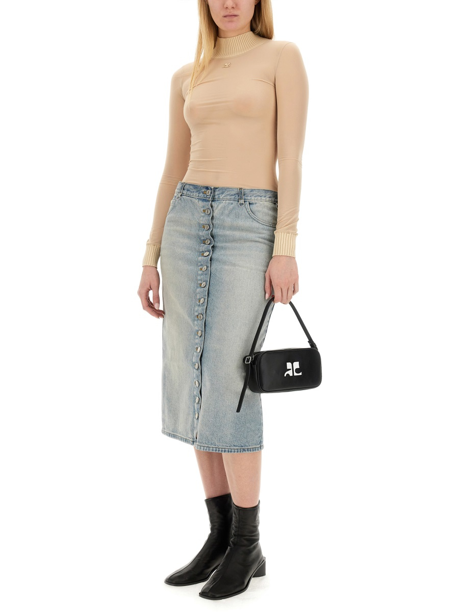 [Courreges] Midi skirt SS24 124DJU155_DE00167011