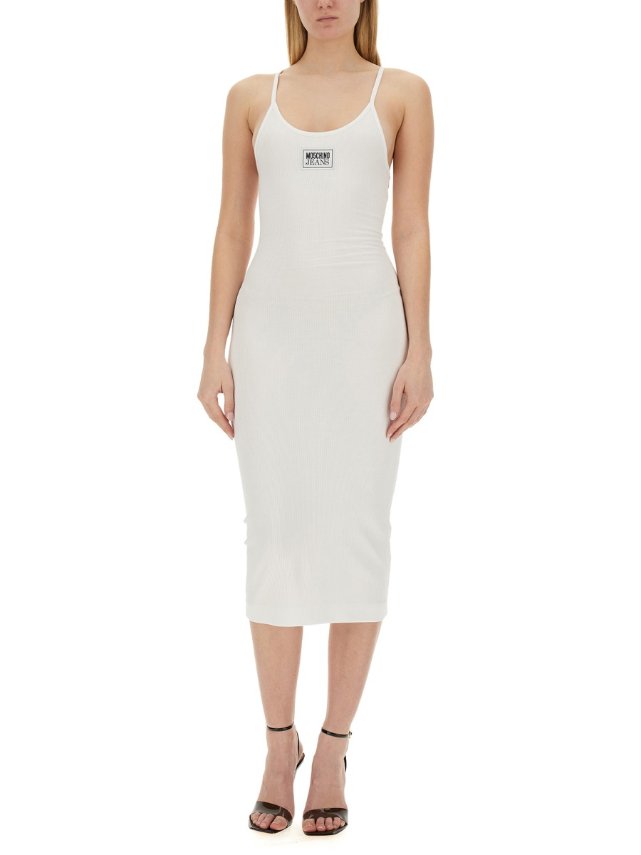 [Moschino Jeans] Sleeveless dress SS24 04173259_0001