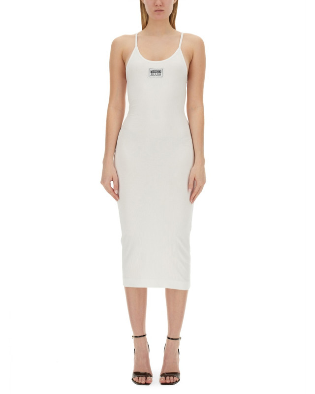 [Moschino Jeans] Sleeveless dress SS24 04173259_0001