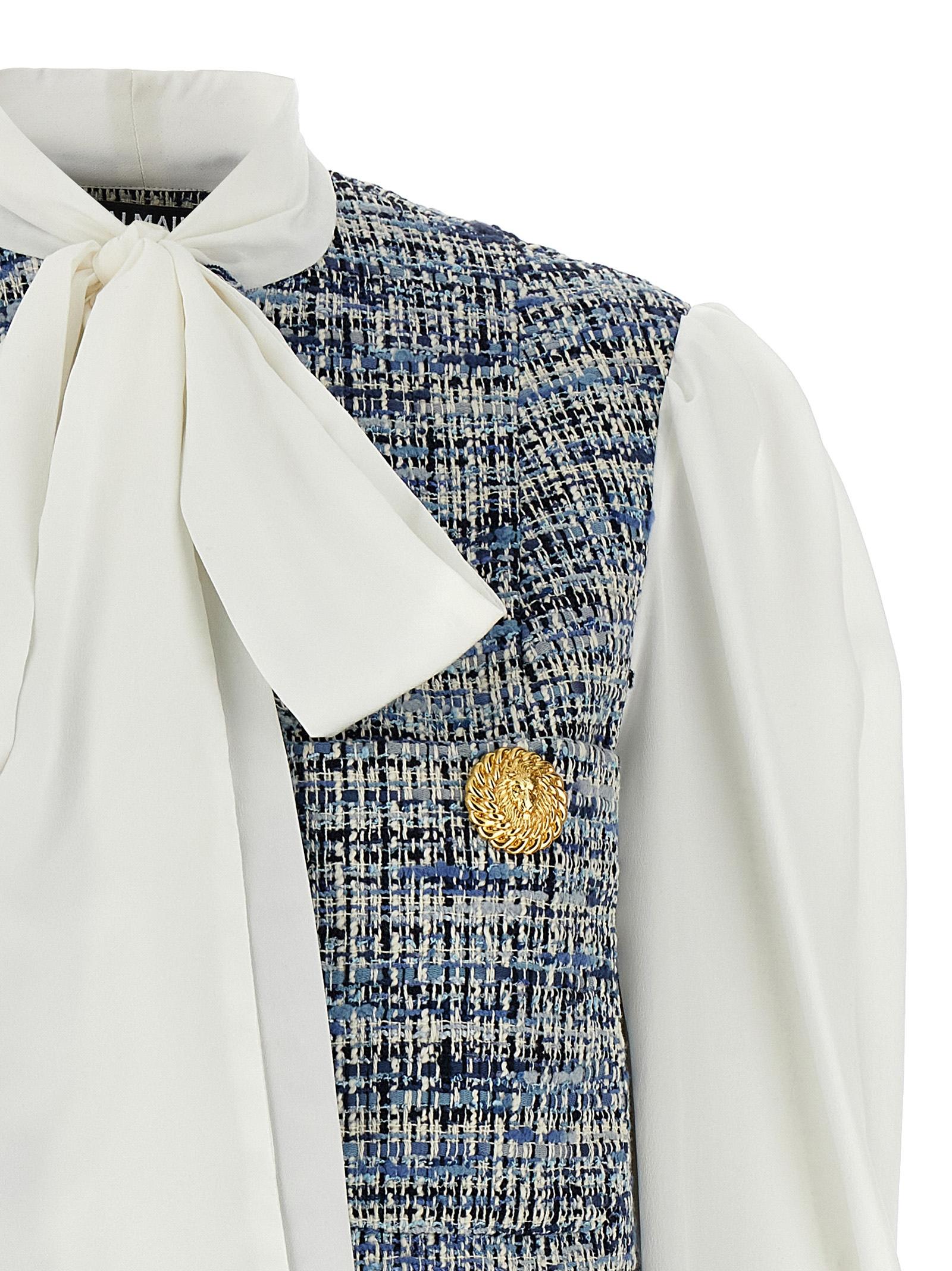 [Balmain] Blouse SS25 EF1SD211MG25SOF