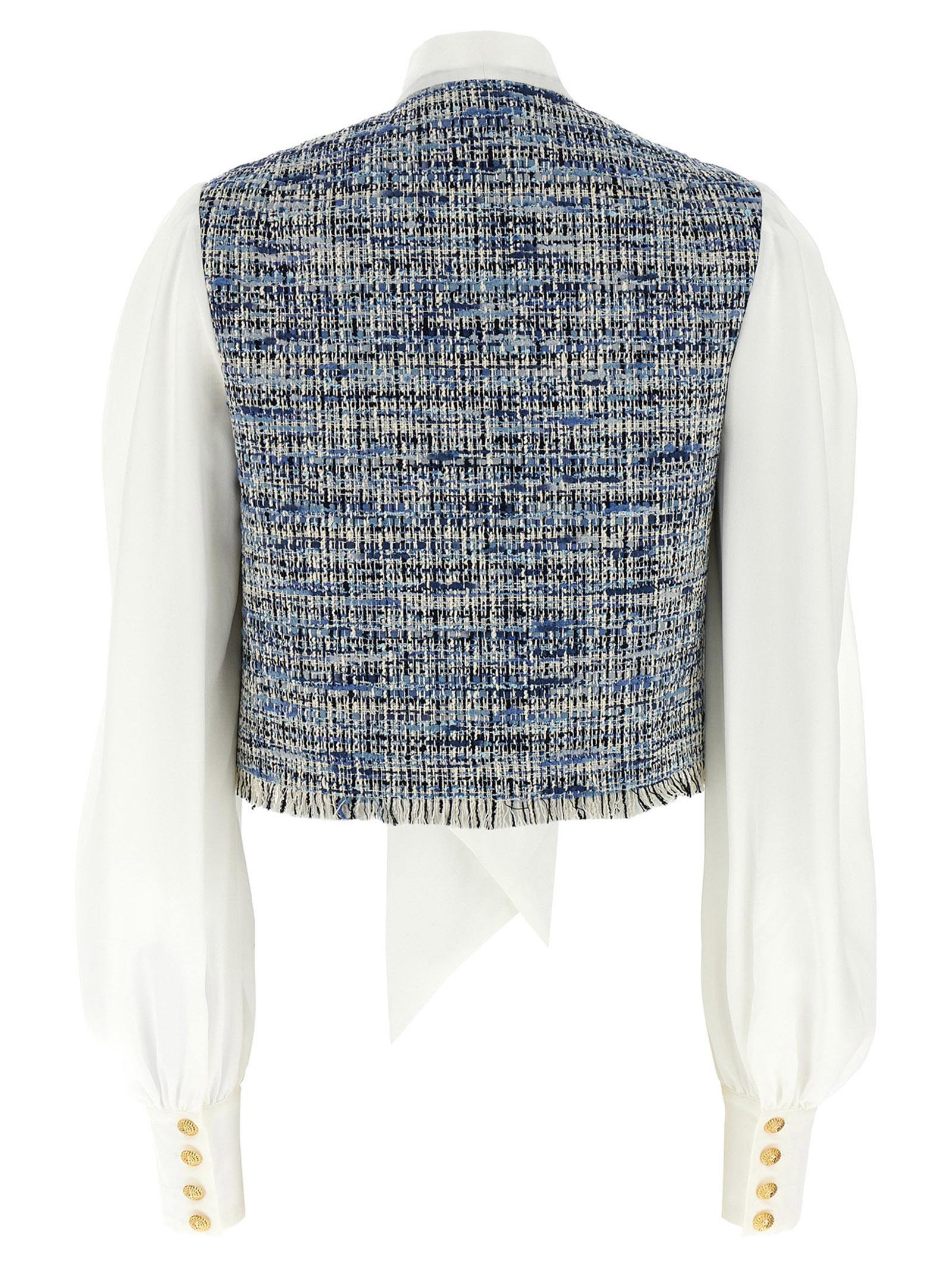 [Balmain] Blouse SS25 EF1SD211MG25SOF
