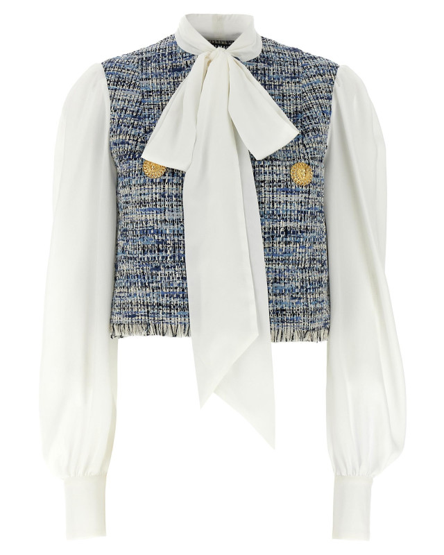 [Balmain] Blouse SS25 EF1SD211MG25SOF