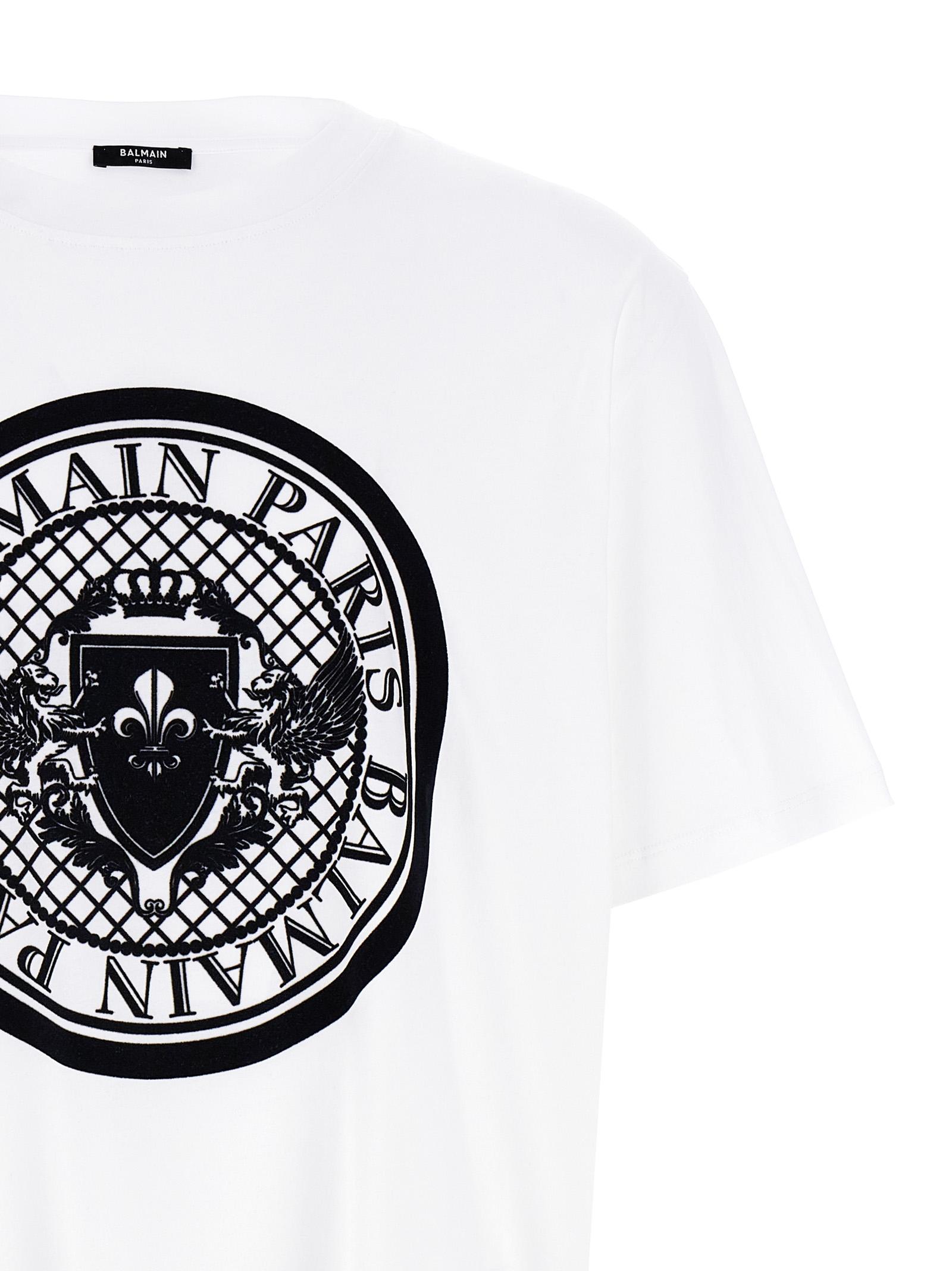 [Balmain] T-shirts Short Sleeve SS25 EH1EG010BB17GAB