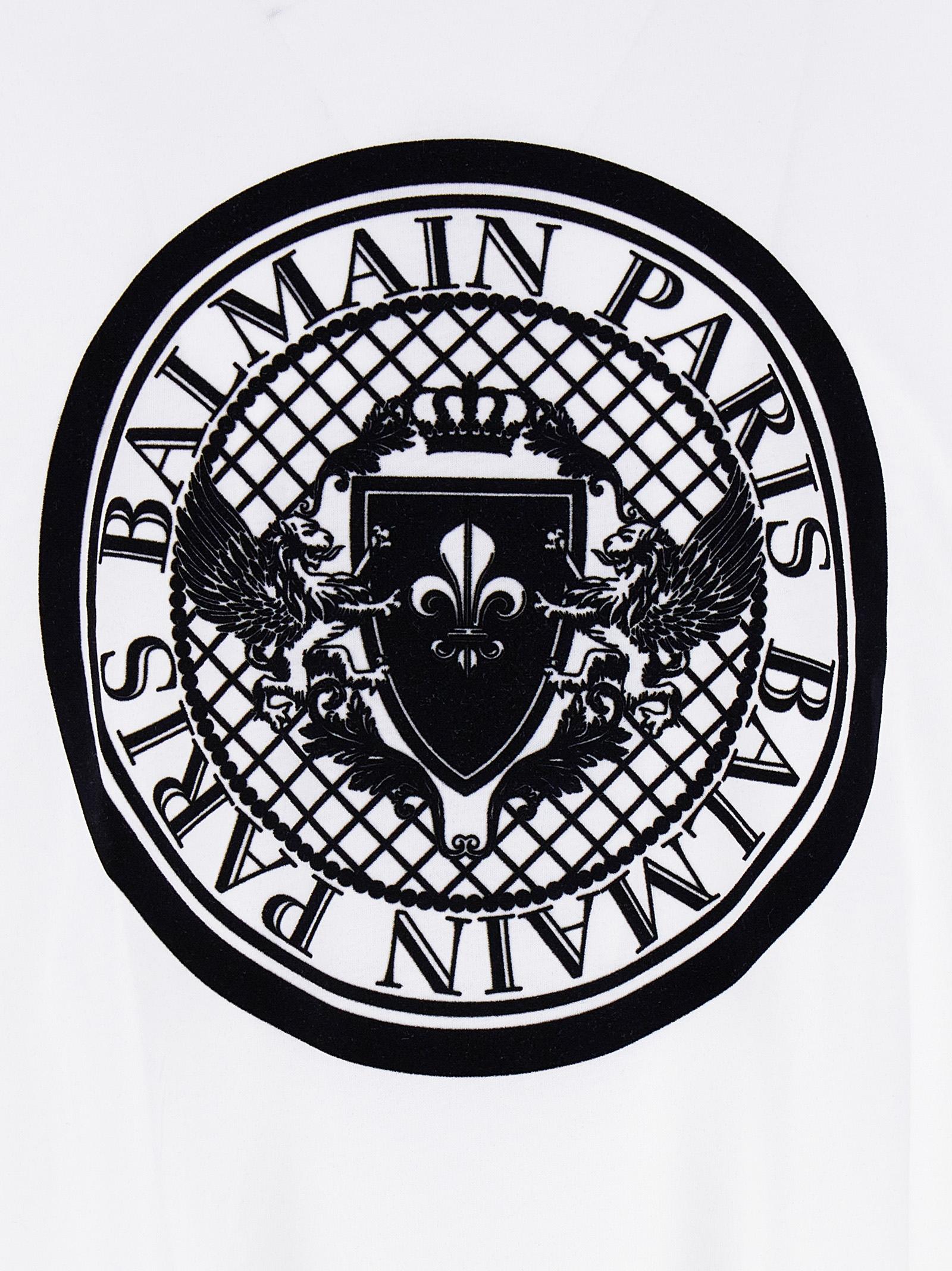[Balmain] T-shirts Short Sleeve SS25 EH1EG010BB17GAB