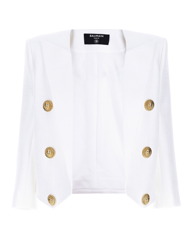 [Balmain] Blazer SS25 EF1SC225VF210FB