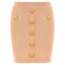 [Balmain] Midi skirt SS25 EF1LB290KB070LB