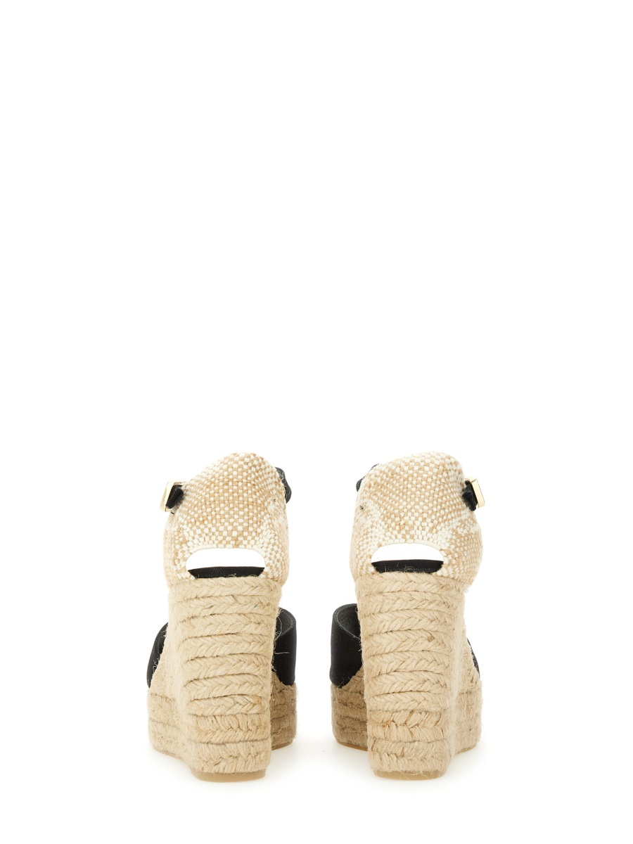 [Castaner] Espadrille SS25 BIANCA/8ED/001_NEGRO
