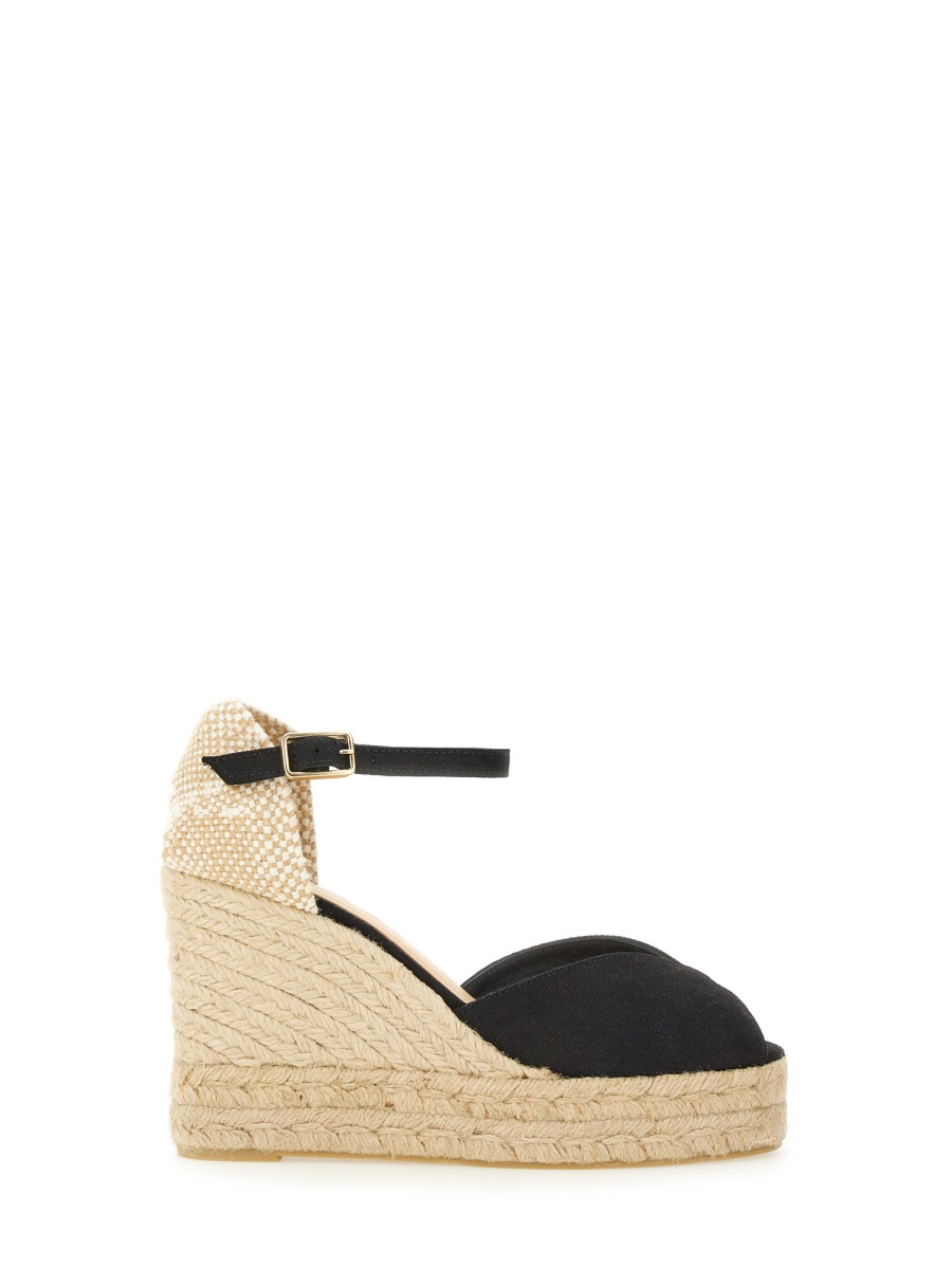 [Castaner] Espadrille SS25 BIANCA/8ED/001_NEGRO