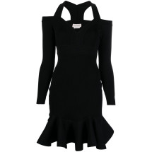[Alexander McQueen] Long sleeve dress SS23 734531Q1A5B1000