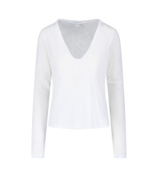 [JAMES PERSE] T-shirts Long Sleeve FW25 WUC3225WHITE