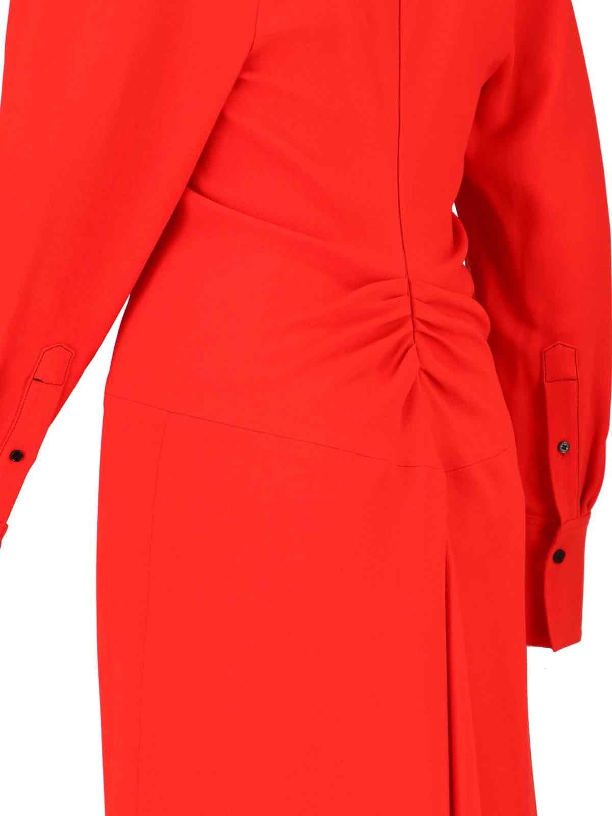 [VICTORIA BECKHAM] Long sleeve dress FW25 1325WDR006598ATOMATO