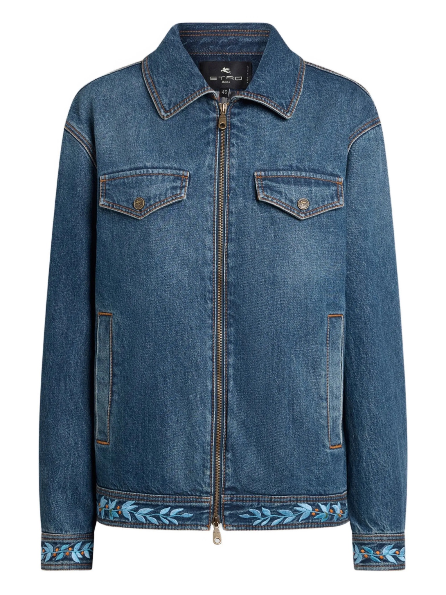 [Etro] Denim Jacket SS26 WRNA0022 AR468