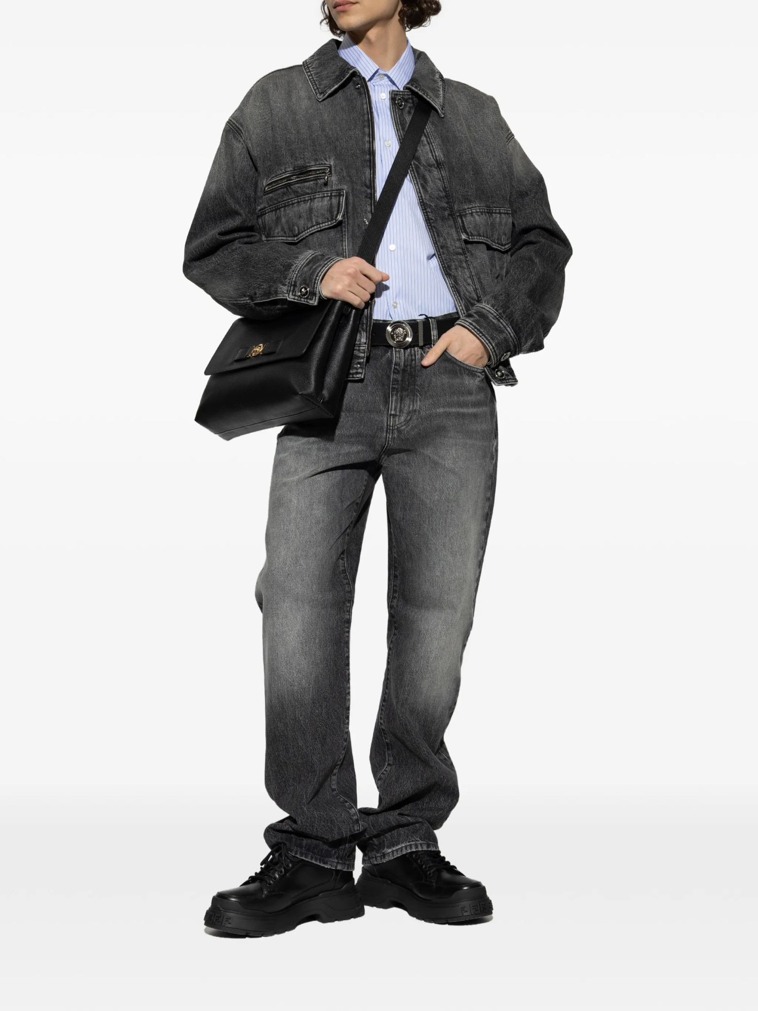 [Versace] Denim jacket SS26 1021754 1A16053