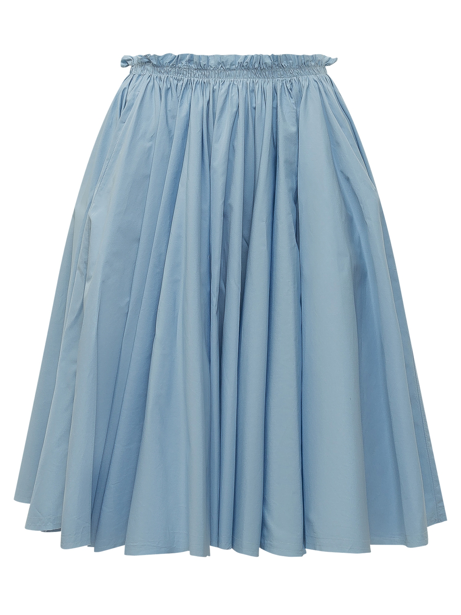 [AMI ALEXANDRE MATTIUSSI] Mini skirt SS26 FSK444CO0063 484